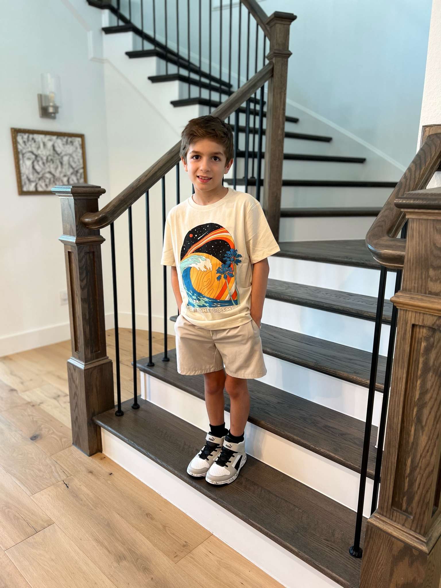 He’s growing way too fast. Back to school, boys graphic shirt, boys mid top, boy sneakers, shoe crush, boys outfit, kids outfit, kids comfy clothes



#LTKkids #LTKBacktoSchool #LTKshoecrush
