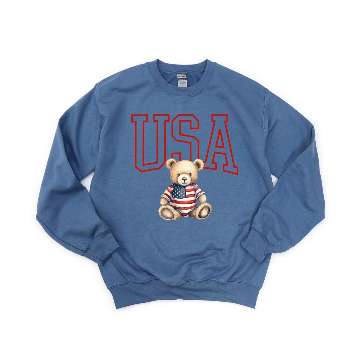 Simply Sage Market Women's Graphic Sweatshirt USA Bear | Target