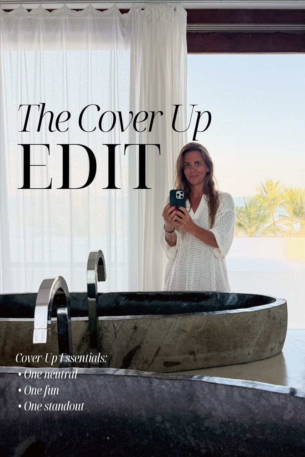 Cover-ups that move with you, feel effortless, and still look considered. One neutral. One fun. One that stands out. That’s the edit. 

 #CoverUpStyle #VacationStyle #EffortlessStyle #CuratedCloset #SimpleStyle #LTKStyle