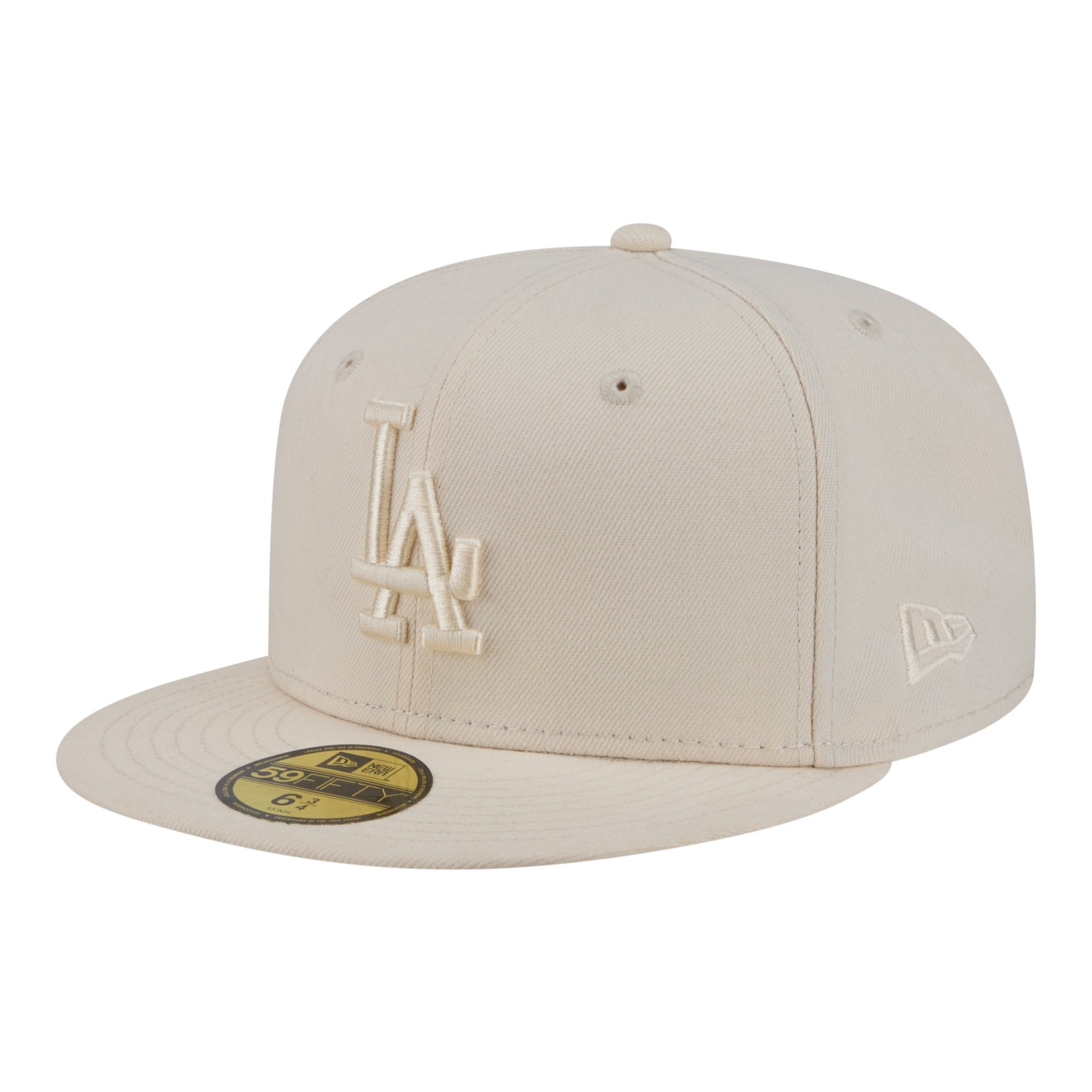 Men's New Era Tan Los Angeles Dodgers Color Pack 59FIFTY Fitted Hat | Fanatics