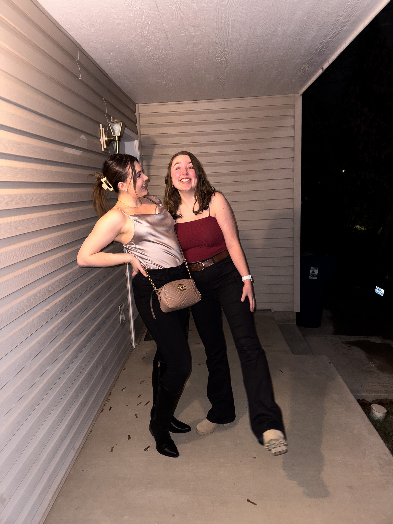 Cool girl night out look! What to wear to the club over 25

I’m wearing a size 29 jean and size 9 boot

#LTKunder100 #LTKU #LTKstyletip