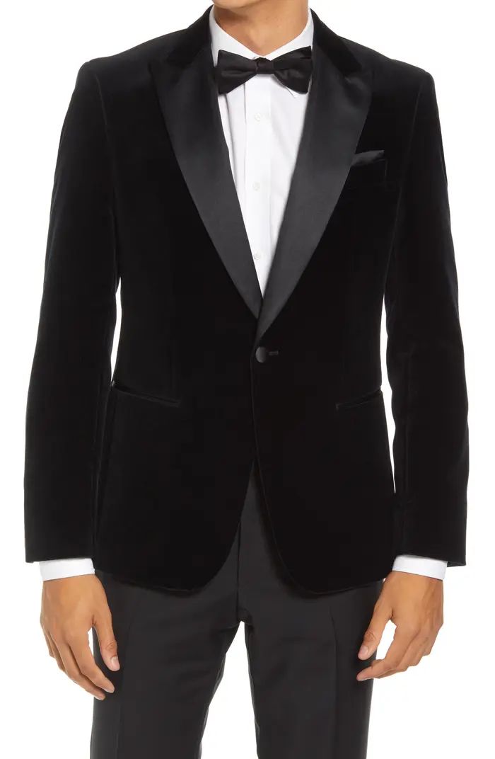 BOSS Black Velvet Tuxedo Jacket | Nordstrom | Nordstrom
