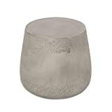 Christopher Knight Home Sidney Indoor Contemporary Lightweight Accent Side Table, Concrete Finish | Amazon (US)