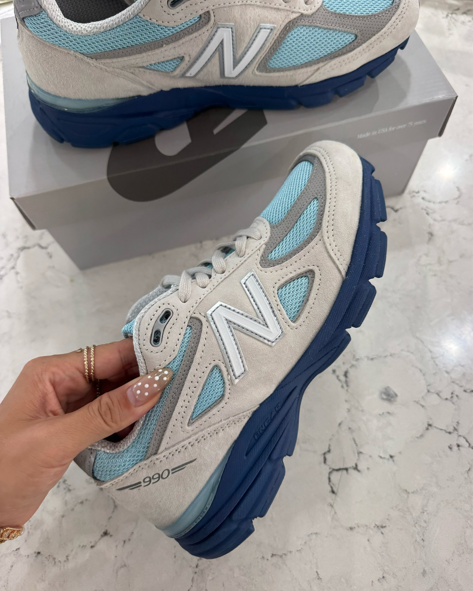 Baby blue new balance sneaker. Make in USA

New balance, workout Shoes, sneaker

#LTKActive #LTKootd #LTKdayinmylife