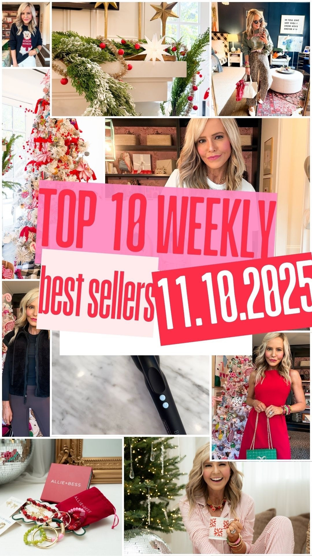 top 10 weekly best sellers 

#LTKStyleTip #LTKHome #LTKHoliday