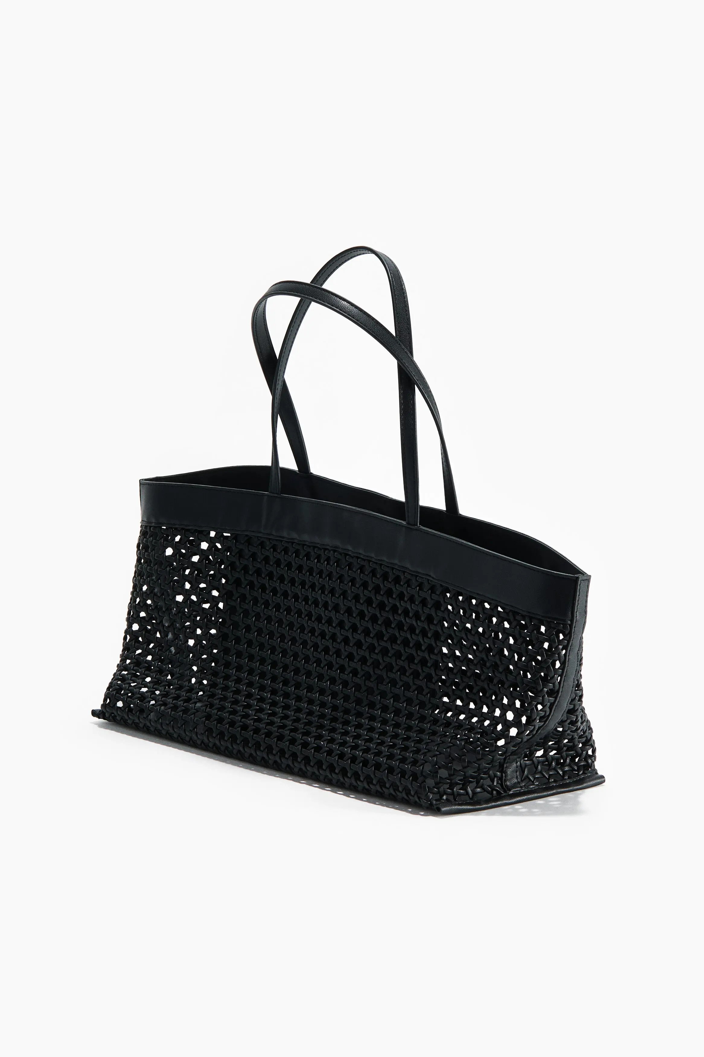H&M Lattice-weave Shopper in Brown at Nordstrom | Nordstrom