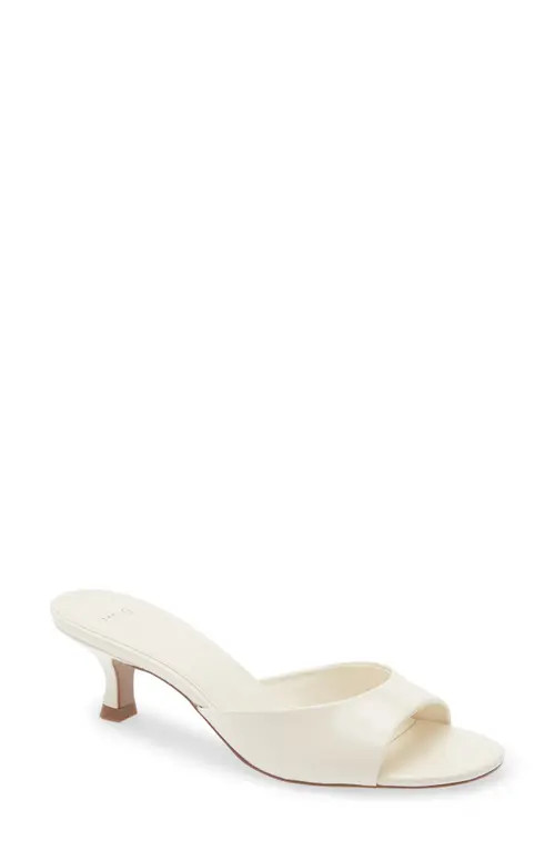 MANGO Sandy Sandal in Ecru at Nordstrom, Size 39 | Nordstrom