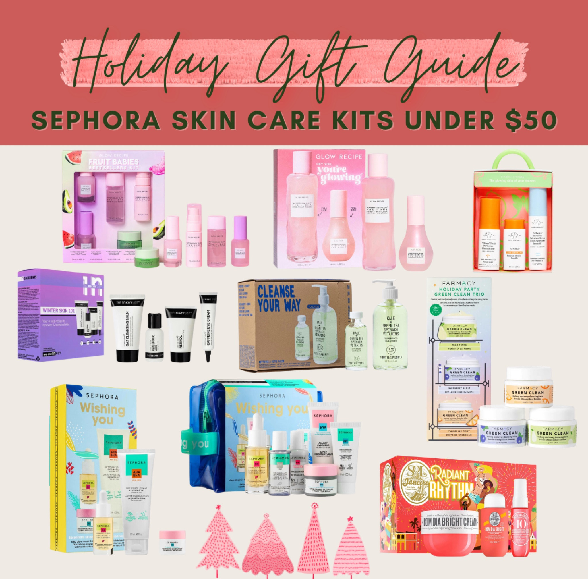 Sephora skin care kits under $50!

Gift guide, beauty favorites, makeup, skin care, hair care

#LTKSeasonal #LTKunder50 #LTKbeauty
