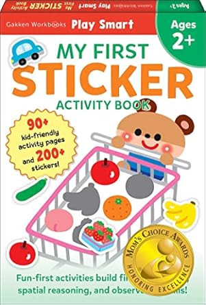 Play Smart My First STICKER BOOK: For Ages 2+    Paperback – Sticker Book, August 30, 2022 | Amazon (US)