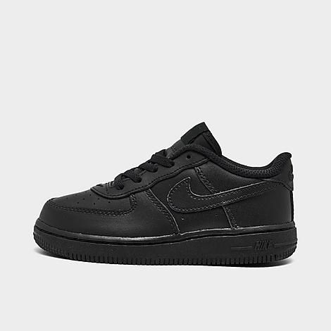 Nike Kids' Toddler Air Force 1 LE Casual Shoes in Black/Black Size 2.0 Leather | Finish Line (US)