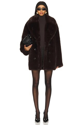 Wainscott Faux Fur Jacket | Revolve Clothing (Global)