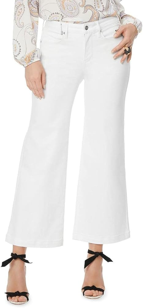 NYDJ Women's Teresa Wide Leg Ankle Jeans | Amazon (US)