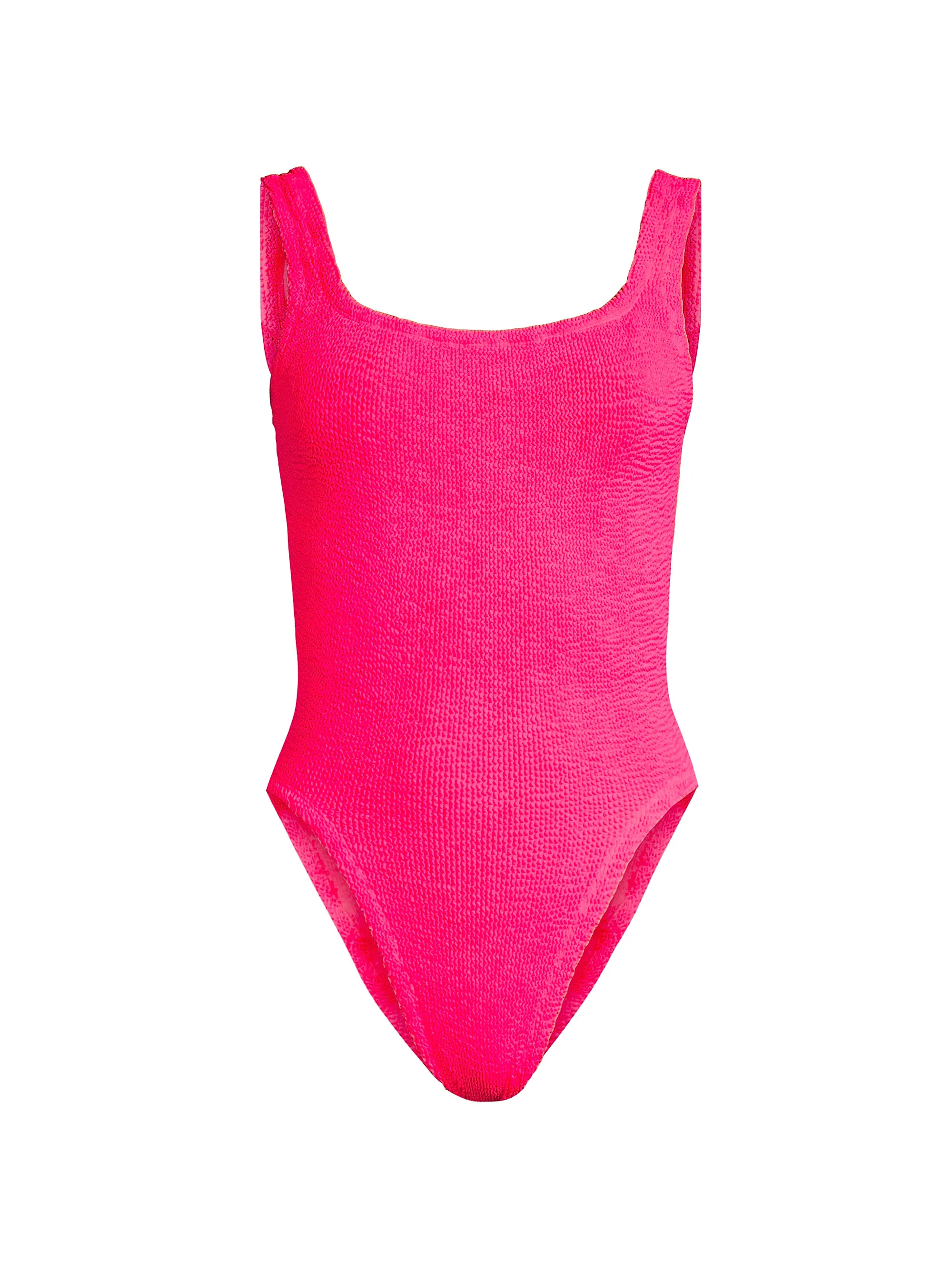 Crinkle One-Piece Swimsuit | Saks Fifth Avenue
