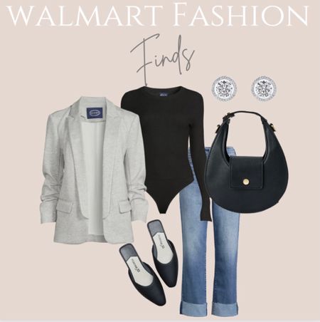 Walmart Fashion Finds. Perfect date night outfit. @walmart
•••
Jeans
Blazer 
Top
Slip on mules 
Purse 

Follow my shop @allaboutastyle on the @shop.LTK app to shop this post and get my exclusive app-only content!

#liketkit #LTKshoecrush #LTKsalealert #LTKSeasonal
@shop.ltk
https://liketk.it/3UusW