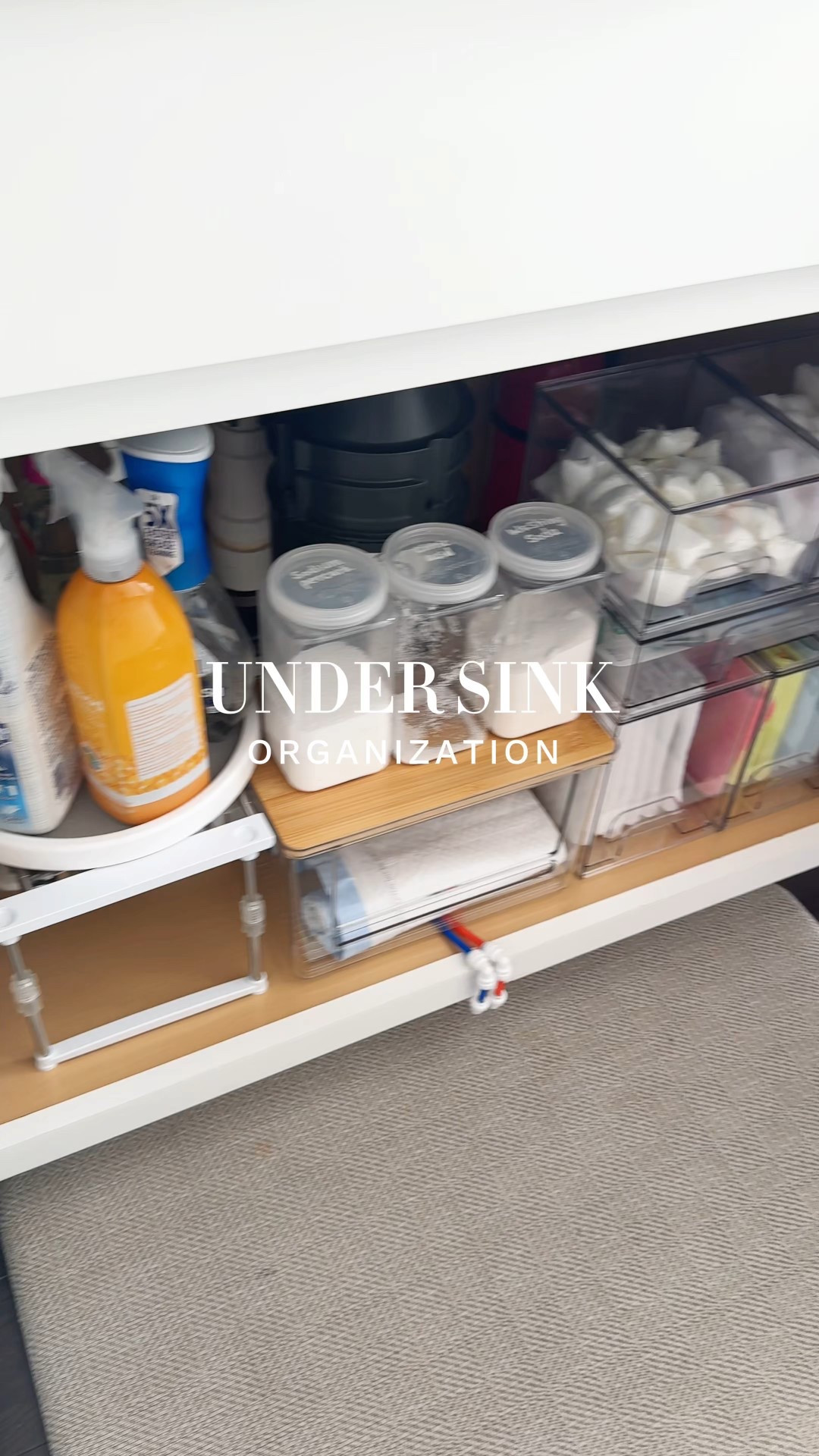 Kitchen Undersink Organization! 

I reorganized my kitchen under-sink cabinet, and it turned out neat, practical, and super functional. Everything is easy to access now!

#LTKHome
