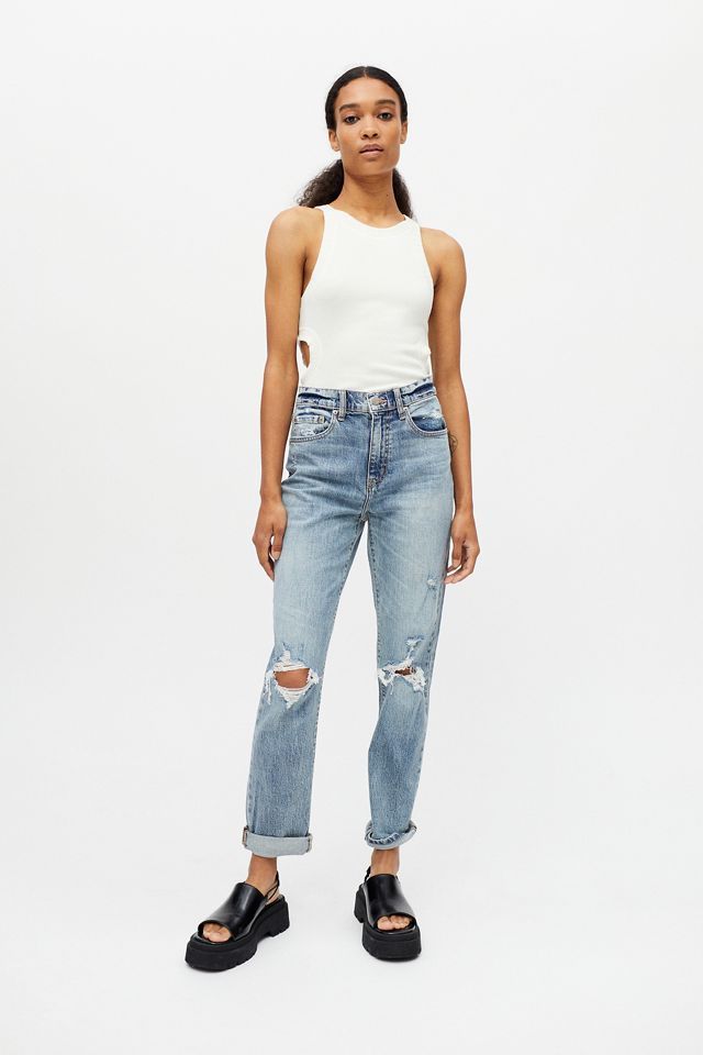Daze Denim The Loverboy High-Waisted Jean – Karma | Urban Outfitters (US and RoW)