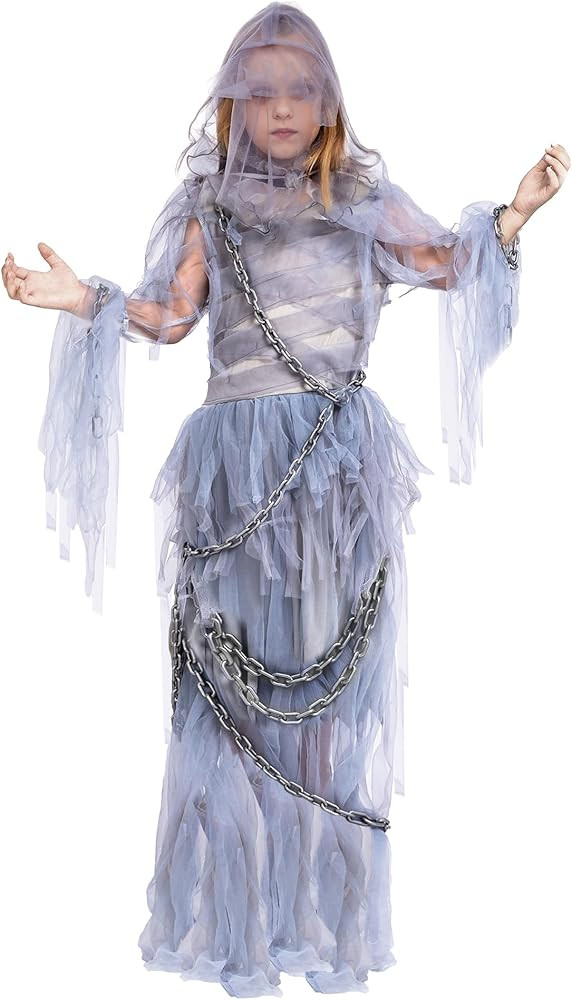 Spooktacular Creations Halloween Haunting Beauty Ghost Girl Costume, Scary Ghost Dress Midnight C... | Amazon (US)