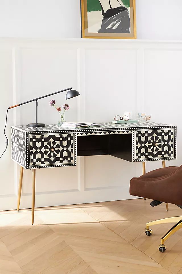 Moroccan Inlay Desk | Anthropologie (US)