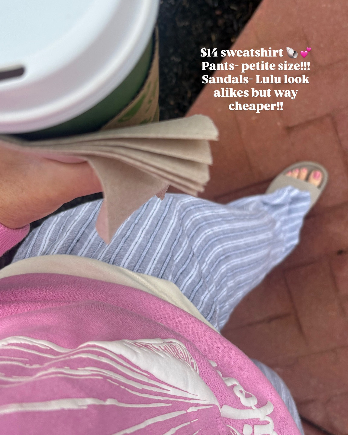 Coffee run! 

Both shoes linked!

#LTKootd #LTKmorningroutine #LTKmomlife