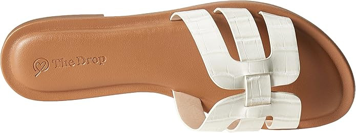 The Drop Women's Monika Flat H-Band Slide Sandal | Amazon (US)