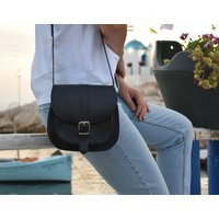 Leather Shoulder Bag, Leather Bag Women, Leather Crossbody Saddle Bag, Gift For Her, Gift Girlfriend, Gift Teacher, Minimalist | Etsy (US)