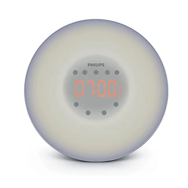 Philips Wake-Up Light with Sunrise Simulation and Radio, Black, HF3506 - Walmart.com | Walmart (US)