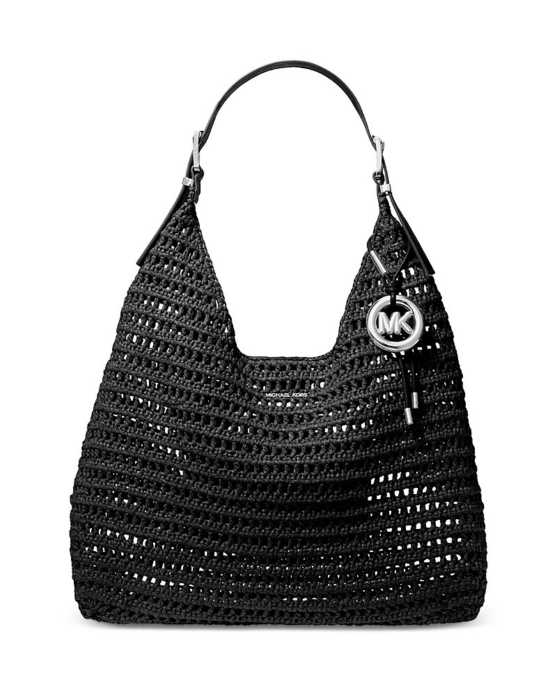 Michael Kors Nolita Large Raffia Hobo Bag | Bloomingdale's (US)