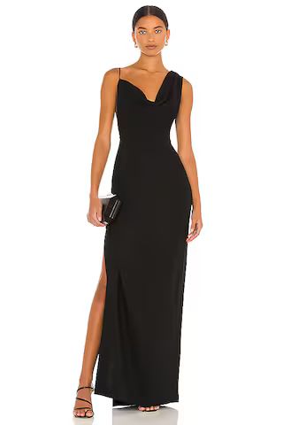 Amanda Uprichard X REVOLVE Arial Gown in Black from Revolve.com | Revolve Clothing (Global)