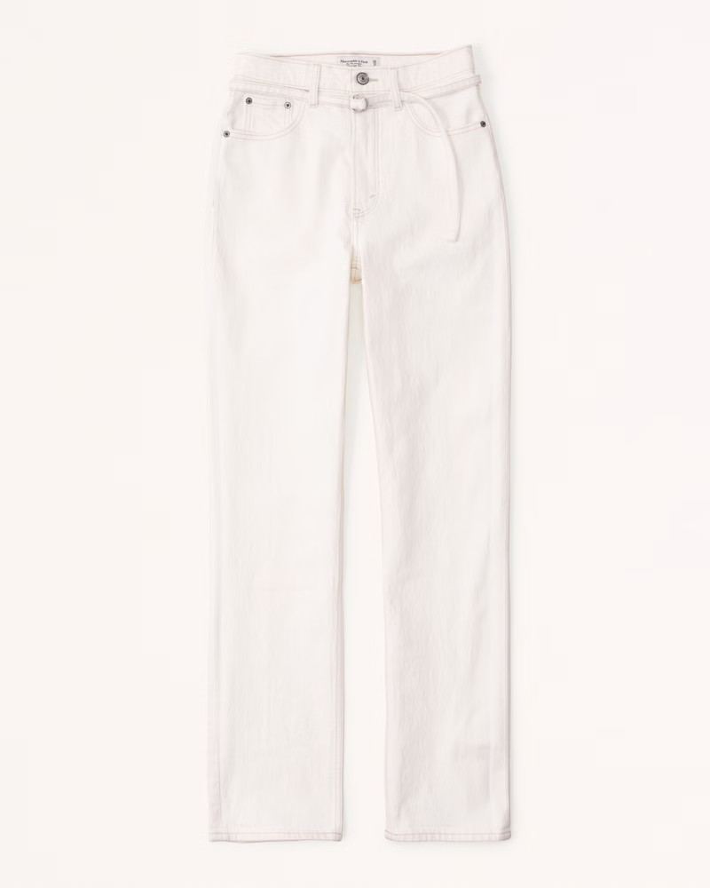 Ultra High Rise 90s Straight Jean | Abercrombie & Fitch (US)