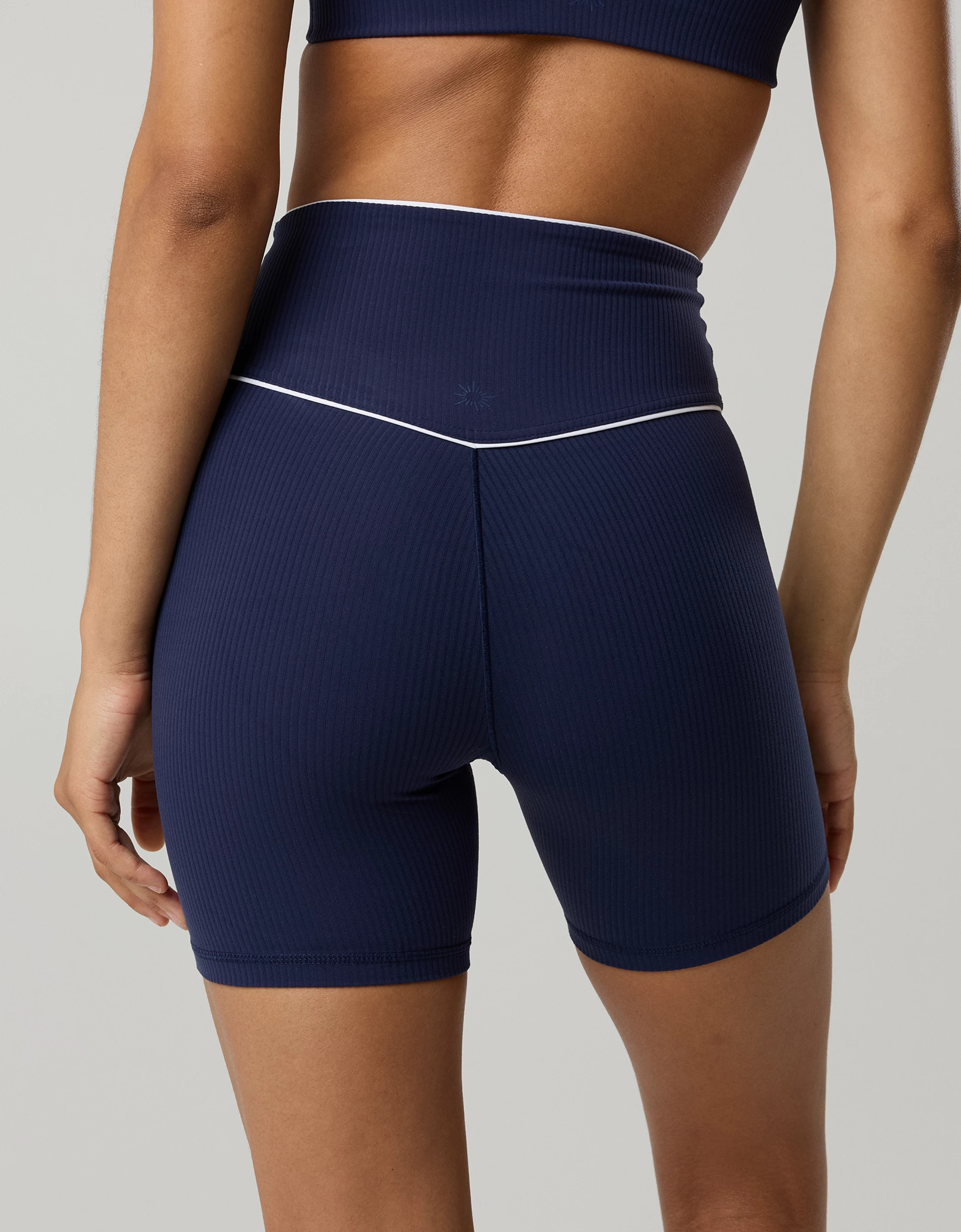 OFFLINE By Aerie Real Me XTRA High Waisted 5" Rib Piping Bike Short | Aerie