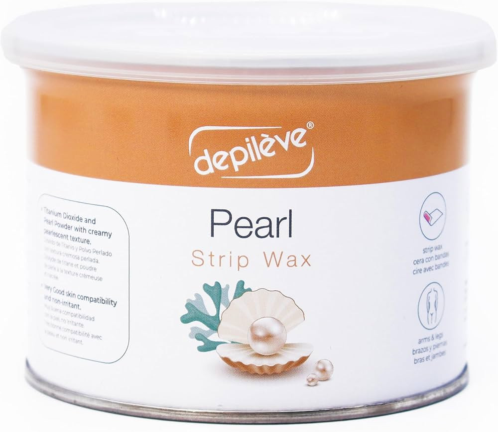 Depileve Hair Removal Wax - Pearl Rosin Full-Body Wax - Ideal for Dry, Flaking Skin - Soft and Ge... | Amazon (US)