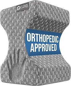 5 STARS UNITED Knee Pillow for Side Sleepers - Hip Pain Relief, Memory Foam Leg Cushion for Side ... | Amazon (US)