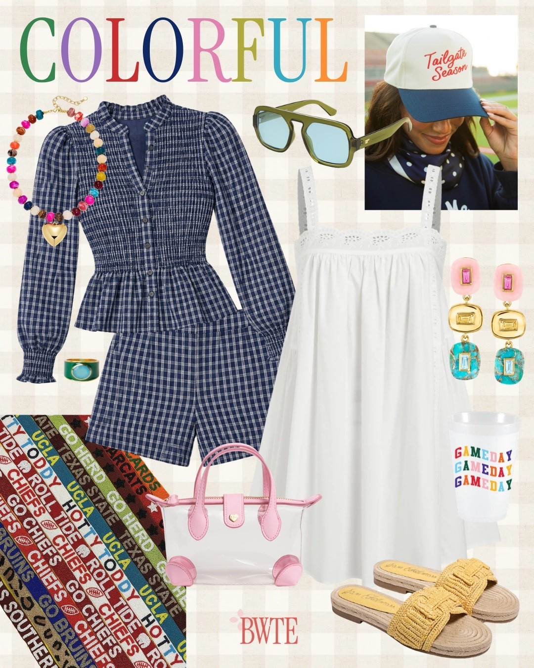 Looking for the perfect gameday outfit? I pulled together this colorful look with pieces that are equal parts cute and game-day approved!!

Gameday outfit • football style • tailgate outfit • SEC gameday • stadium style • football fashion 

 #LTKootd #LTKSeasonal