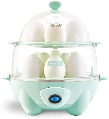 Dash Deluxe Rapid Egg Cooker: Electric, 12 Capacity for Hard Boiled, Poached, Scrambled, Omelets,... | Amazon (US)