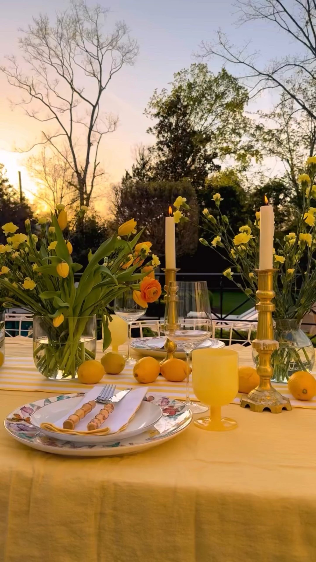 It’s alfresco szn. A few of my fave pieces for setting your outdoor dinner table in sunny yellow ☀️ dinner party, table setting, tablescape 

#LTKParties #LTKHome #LTKWatchNow