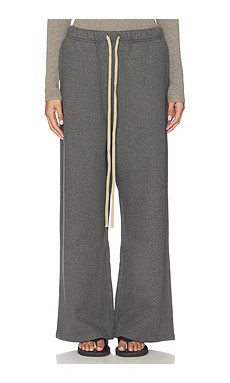 Fear of God ESSENTIALS Lounge Sweatpant in Charcoal Heather from Revolve.com | Revolve Clothing (Global)