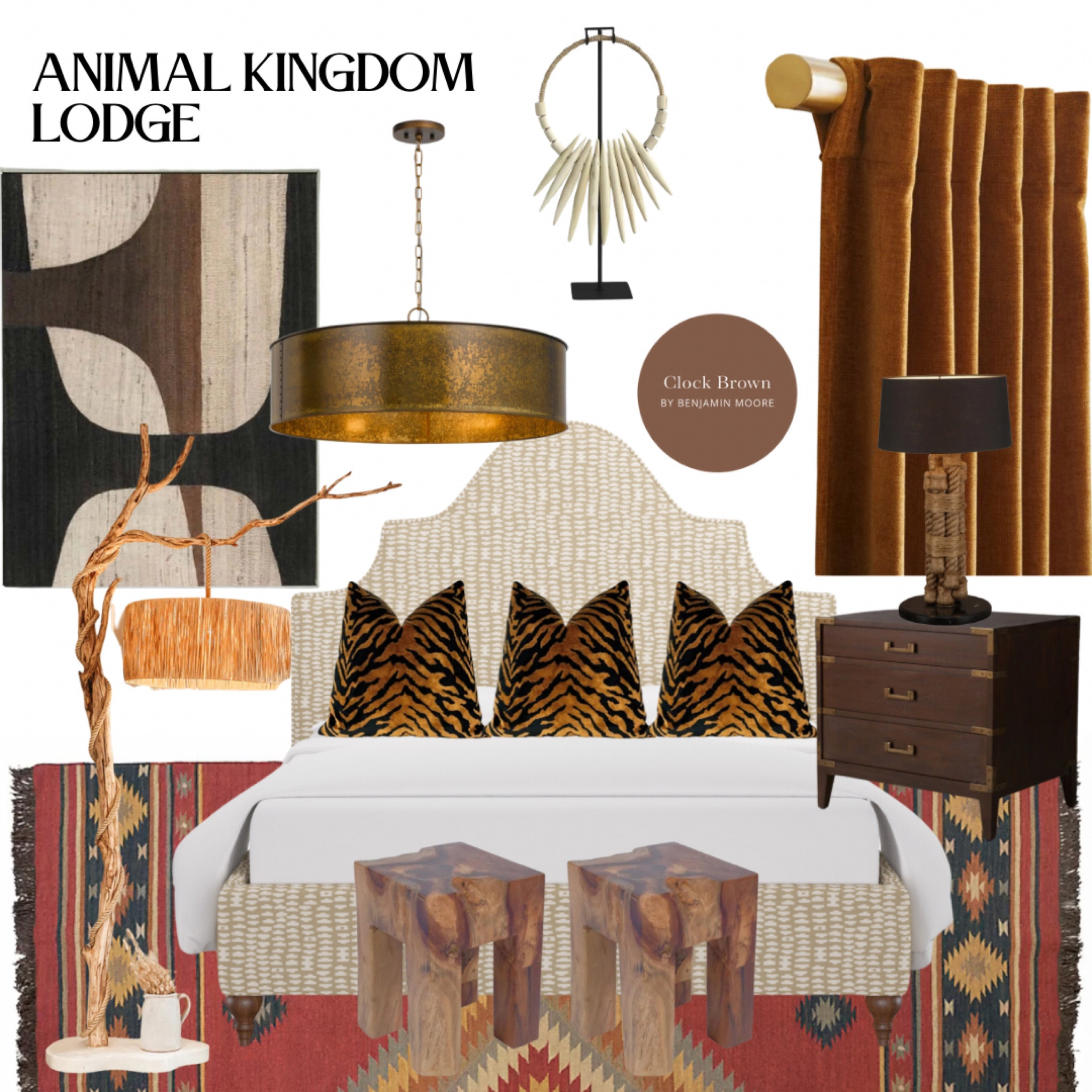 Primary bedrooms as Disney resorts… Animal Kingdom Lodge! 

#LTKHome