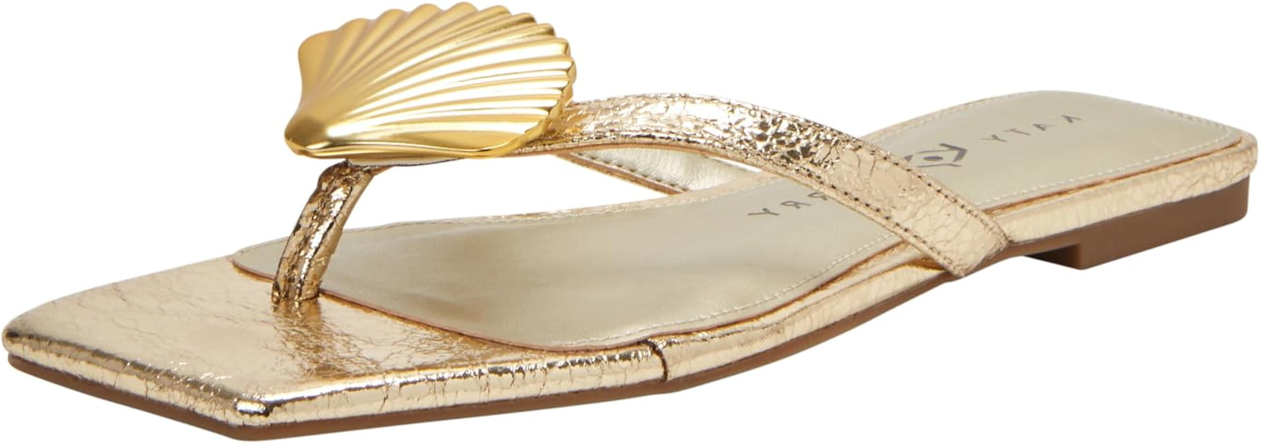 Katy Perry Women's Camie Shell Flat Sandal | Amazon (US)