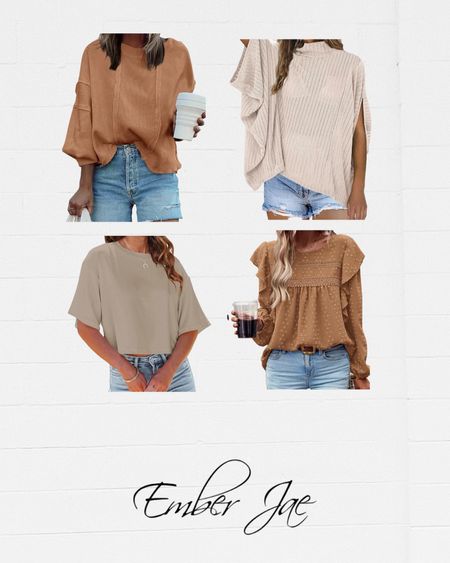 Spring neutral tops🤍

#LTKstyletip #LTKworkwear #LTKtravel