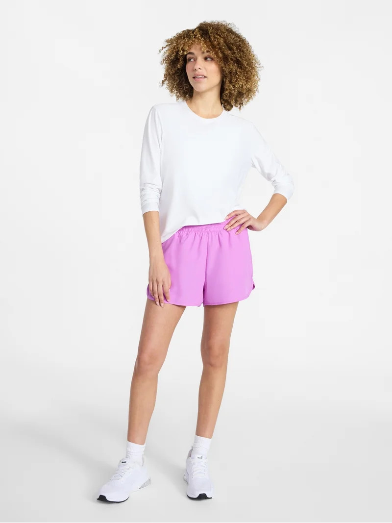 Athletic Works Women's and Women's Plus Core Running Shorts, Sizes XS-4X | Walmart (US)