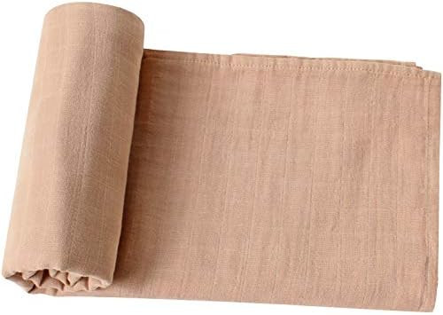 LifeTree Solid Baby Swaddle Blanket | Amazon (US)