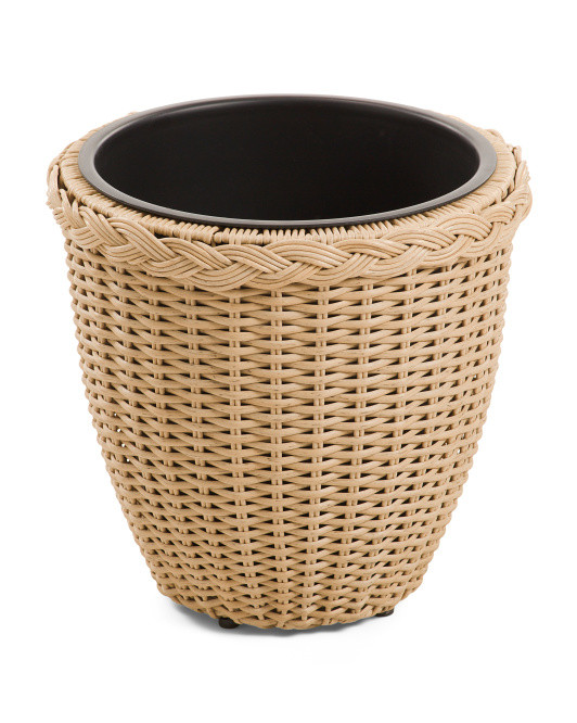 14.5in Braided Woven Outdoor Planter | Mother's Day Gifts | Marshalls | Marshalls