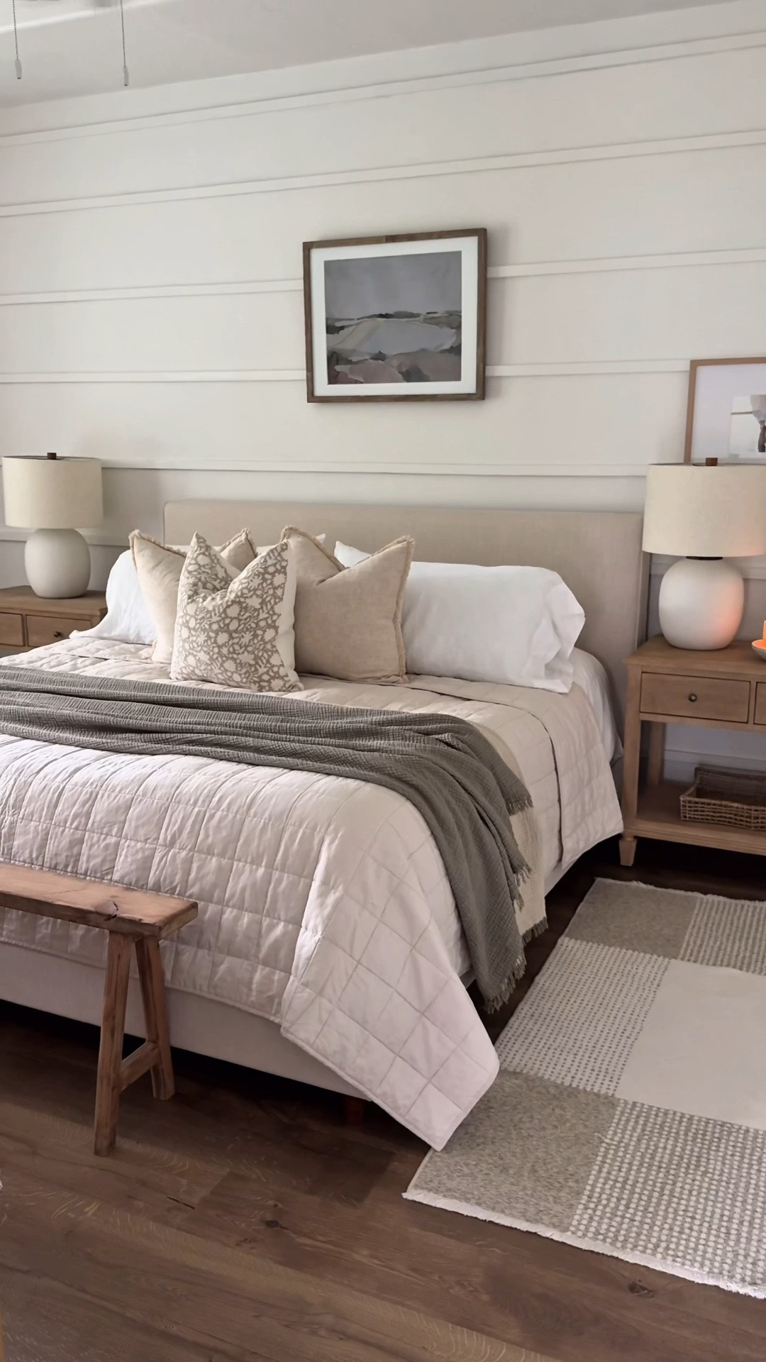 The prettiest neutral bedroom from @Quince and nightstands from @Pottery Barn

#LTKHome #LTKOver40 #LTKSaleAlert
