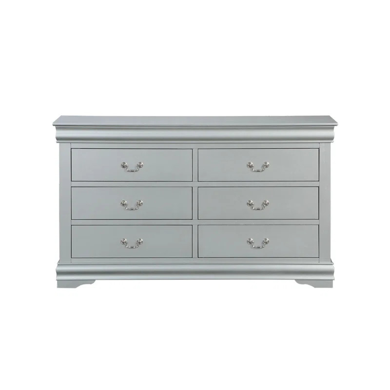Sophia 6 Drawer Double Dresser | Wayfair North America
