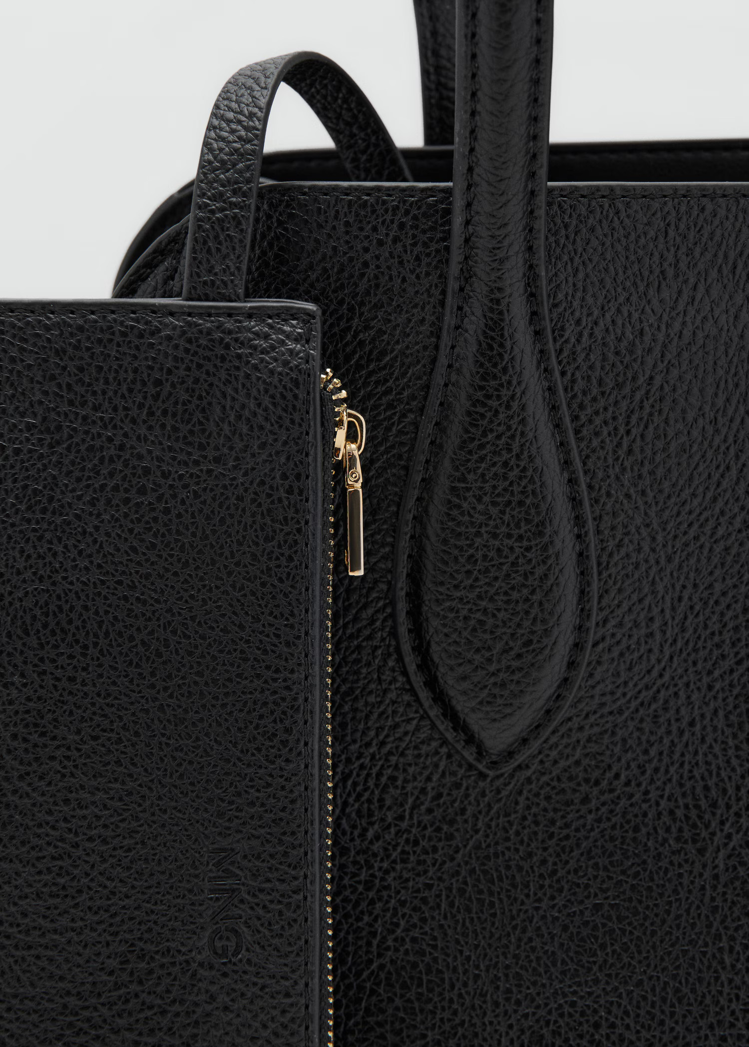 Small bag with pebbled leather effect | MANGO (UK)
