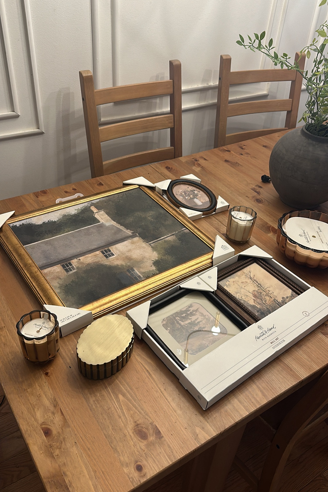 A fall decor haul from target!