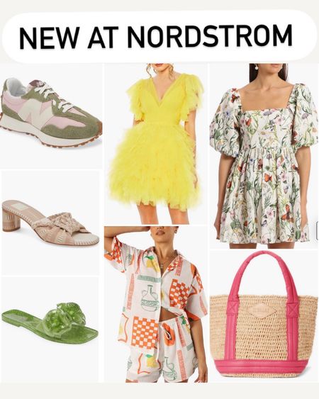 Nordstrom new arrivals! 
Spring dresses, sandals, new balance 
This yellow dress! Concert dress, 

#LTKitbag #LTKSeasonal