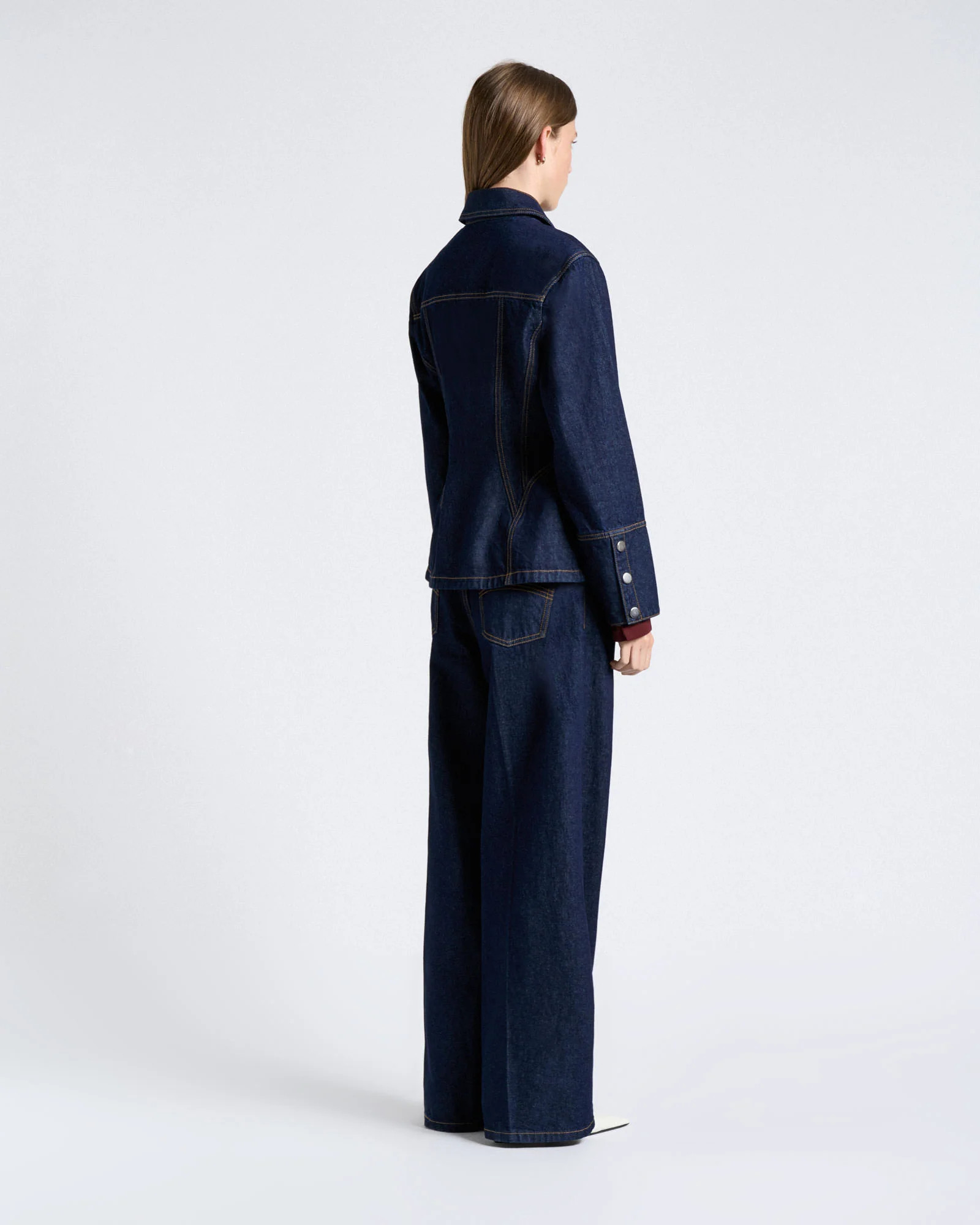 Denim Hourglass Jacket | Cue AU