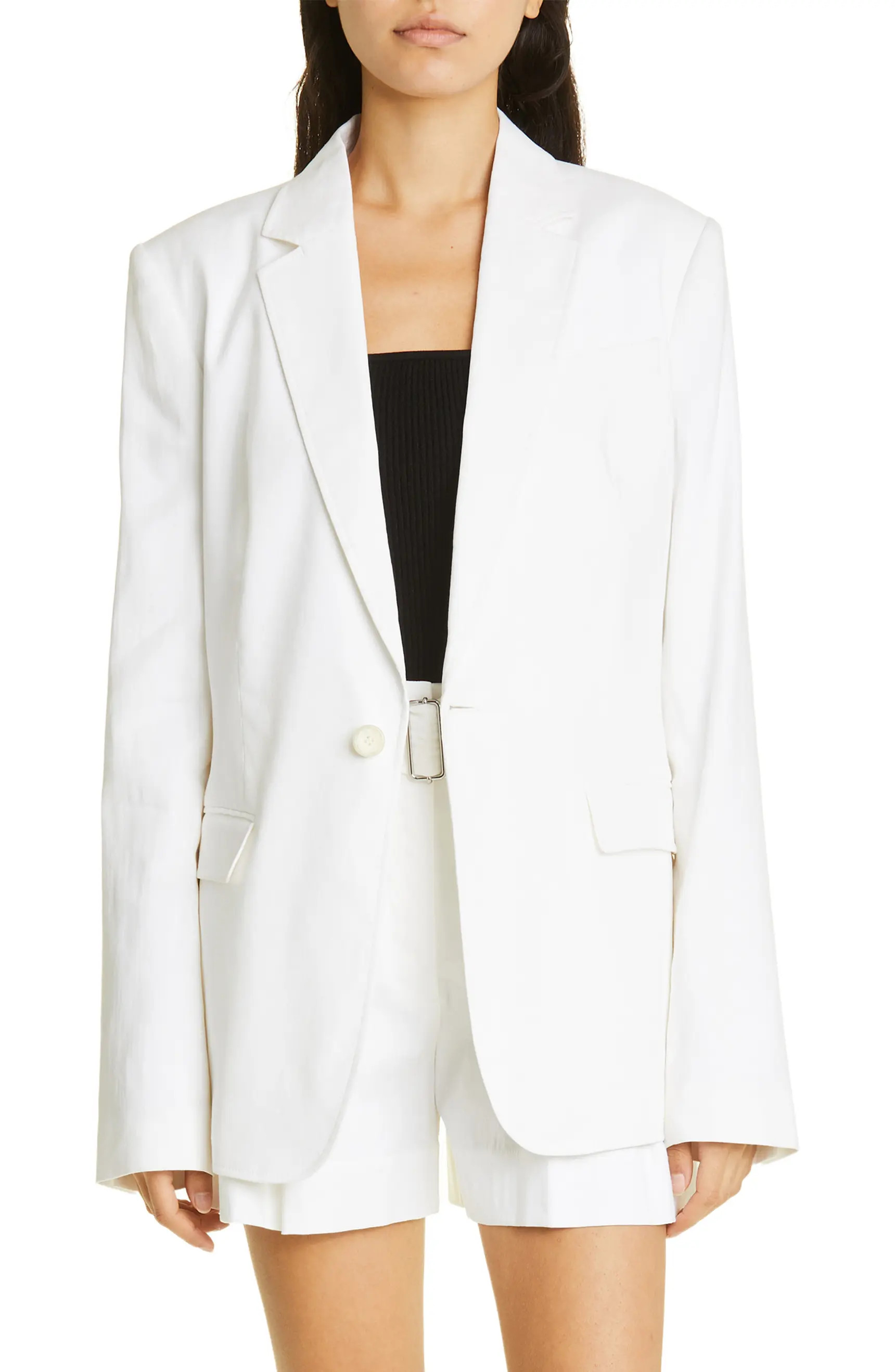 A.L.C. Donovan Linen Blend Blazer | Nordstrom | Nordstrom