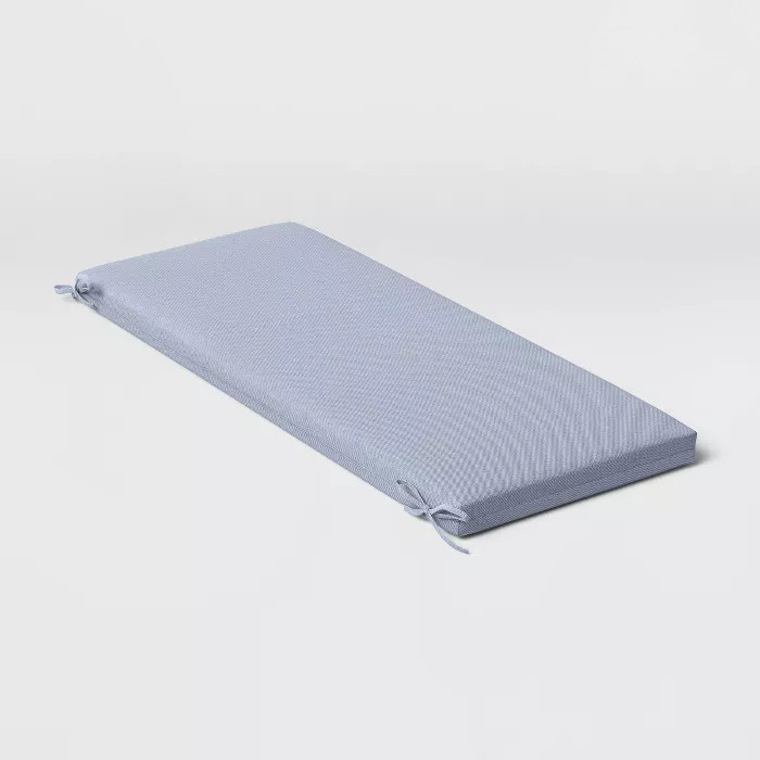 Woven Outdoor Bench Cushion DuraSeason Fabric™ - Threshold™ | Target